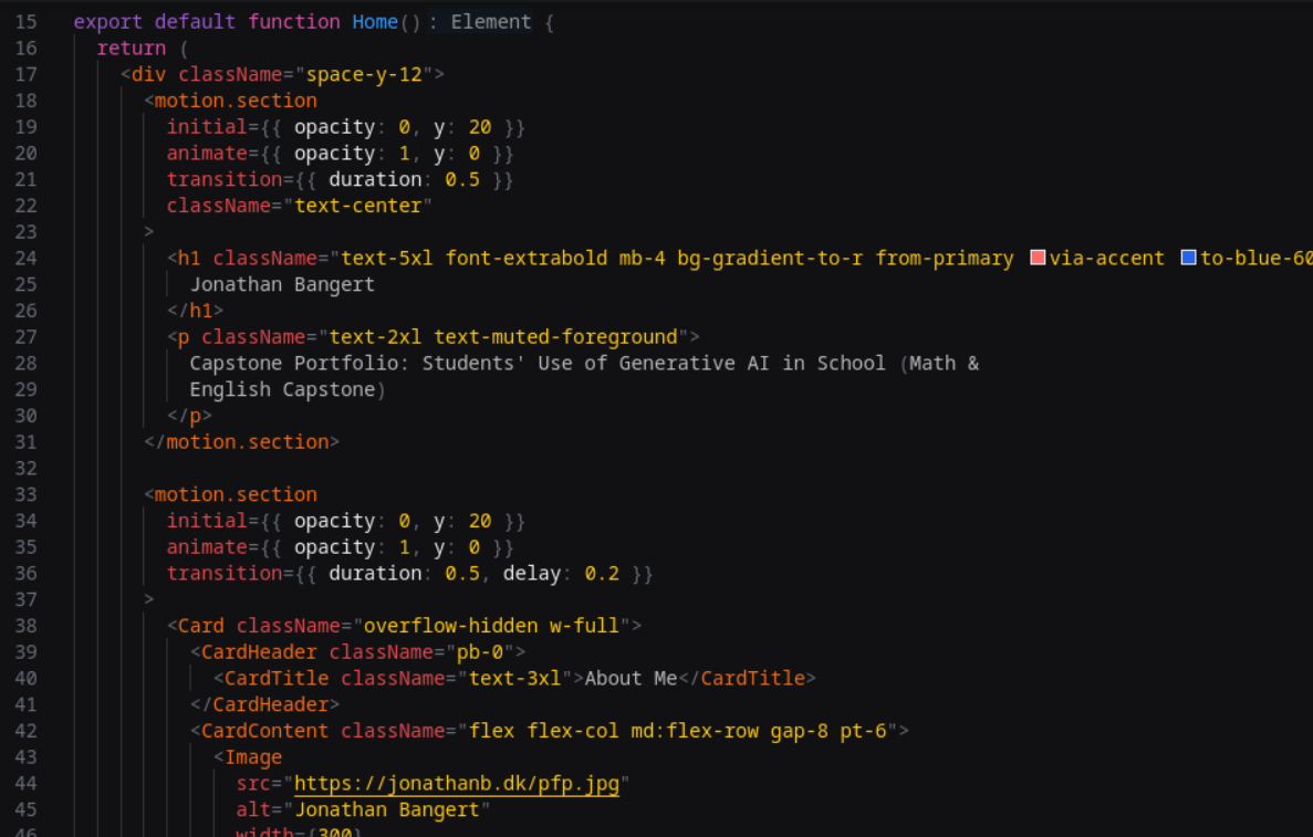 Code Screenshot